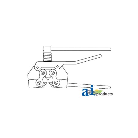 A & I Products Roller Chain Breaker 10" x4" x1" A-5A2
